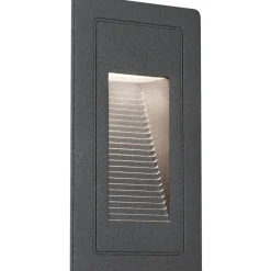 LED-ulkoseinävalaisin Paulmann High, IP44, 103x58mm, 3000K, 4W, 30lm, musta