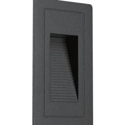 LED-ulkoseinävalaisin Paulmann High, IP44, 103x58mm, 3000K, 4W, 30lm, musta