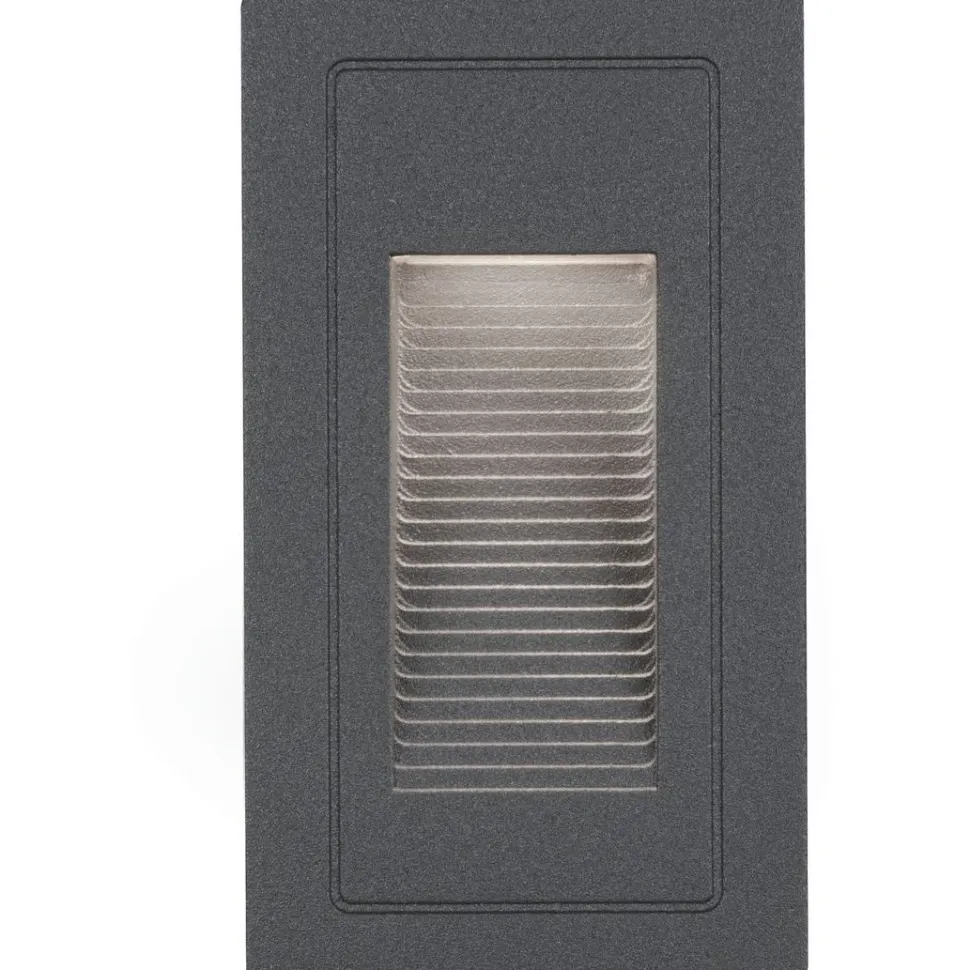 LED-ulkoseinävalaisin Paulmann High, IP44, 103x58mm, 3000K, 4W, 30lm, musta