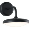 LED-ulkoseinävalaisin Paulmann Nostro, IP44, 18x25cm, 3000K, korroosionkestävä, antrasiitti