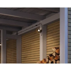 LED-ulkoseinävalaisin Paulmann Park + Light Bimea, IP65, 3000K, musta