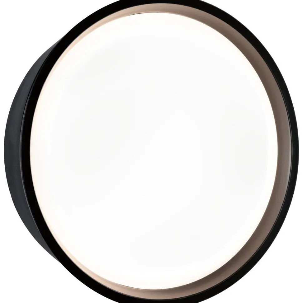 LED-ulkoseinävalaisin Paulmann Platomo, IP44, 18cm, 3000K, korroosionkestävä, valkoinen