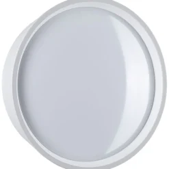 LED-ulkoseinävalaisin Paulmann Platomo, IP44, 18cm, 3000K, korroosionkestävä, valkoinen
