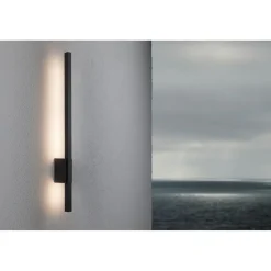 LED-ulkoseinävalaisin Paulmann Stan, IP44, 80cm, 3000K, korroosionkestävä, antrasiitti