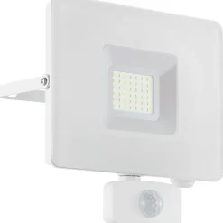 LED-ulkoseinävalaisin/-valonheitin Eglo Faedo 190x175 mm liiketunnistimella valkoinen