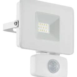 LED-ulkoseinävalaisin/-valonheitin Eglo Faedo 135x110 mm liiketunnistimella valkoinen