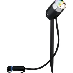 LED-Ulkospottivalaisin Paulmann Plug & Shine SpotPike RGBW antrasiitti