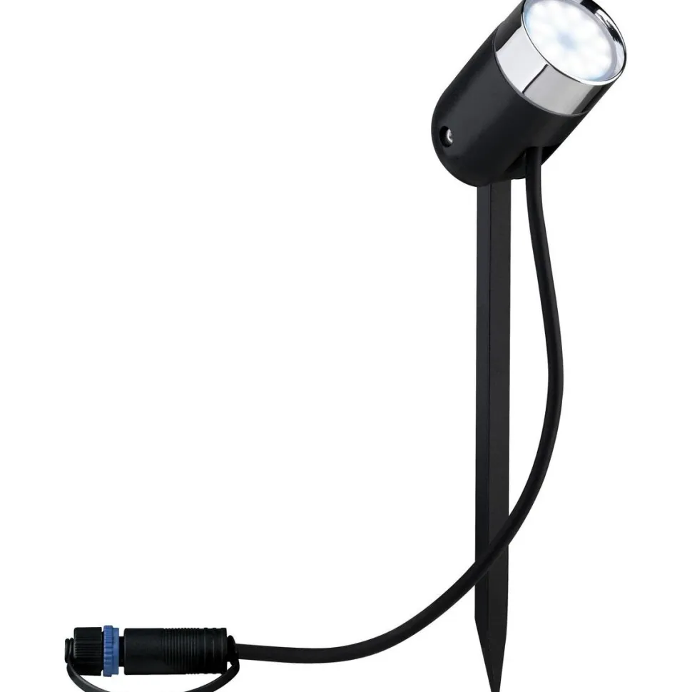 LED-Ulkospottivalaisin Paulmann Plug & Shine SpotPike RGBW antrasiitti