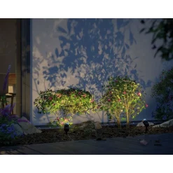 LED-Ulkospottivalaisin Paulmann Plug & Shine SpotPike RGBW antrasiitti