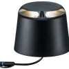 LED-ulkovalaisin Paulmann Plug & Shine, IP67, 3000K, pinta-asennettava, antrasiitti