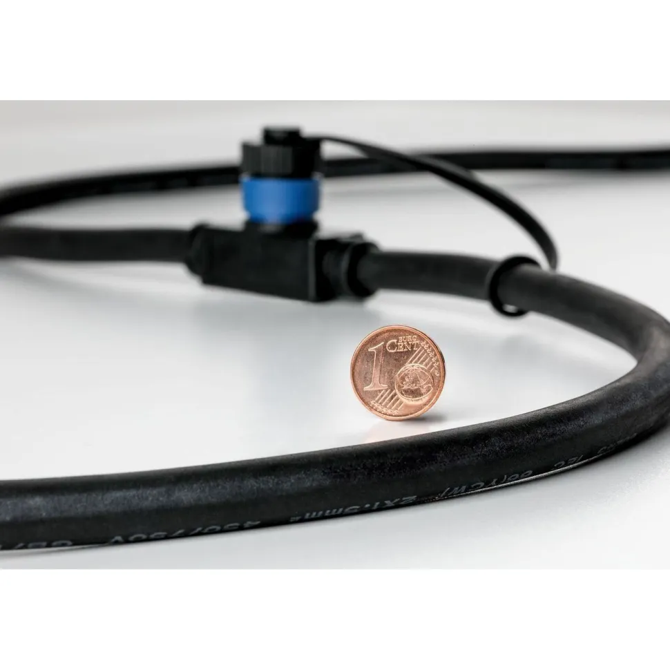 LED-ulkovalaisin Paulmann Plug & Shine, IP67, 3000K, pinta-asennettava, antrasiitti