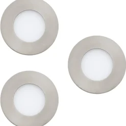 LED-Upotettava alasvalosetti Eglo connect.z Fueva-Z 8,5cm 8.4W 3kpl musta