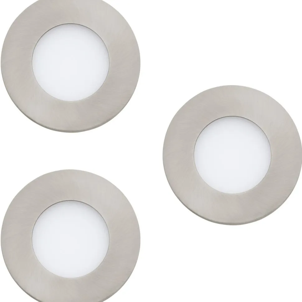LED-Upotettava alasvalosetti Eglo connect.z Fueva-Z 8,5cm 8.4W 3kpl musta