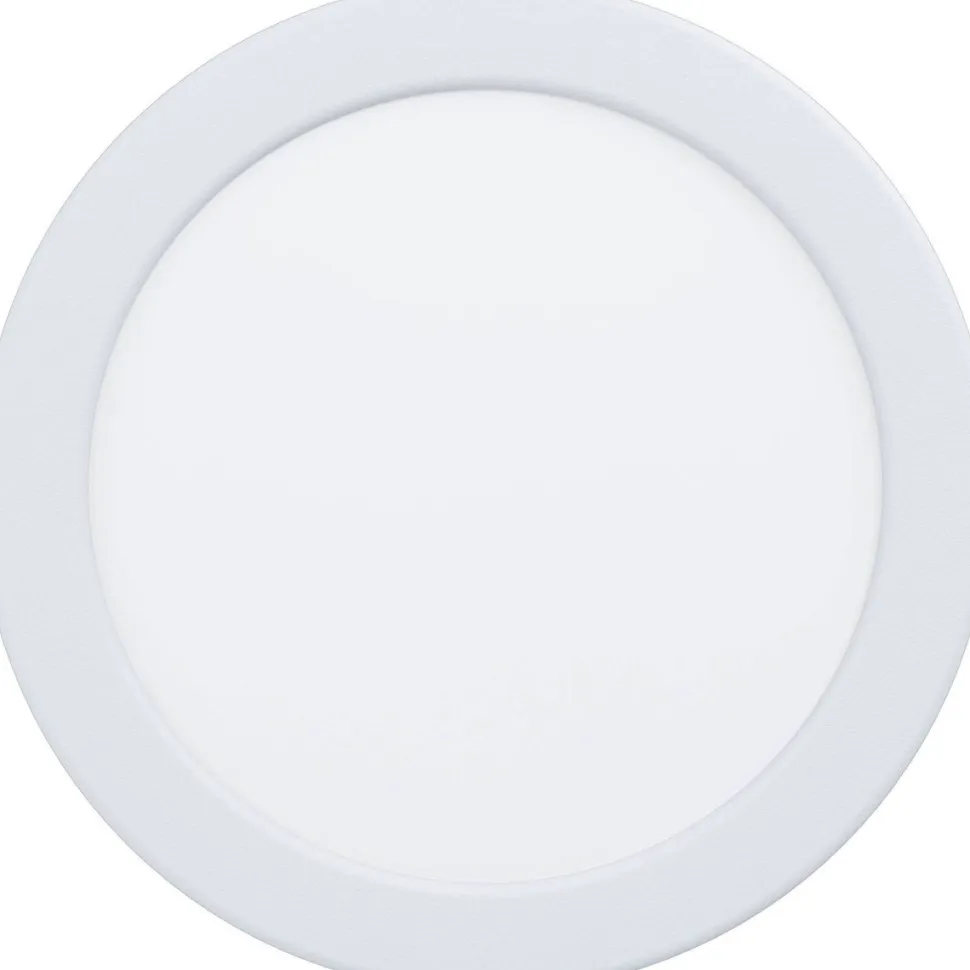LED-Upotettava plafondi Eglo Fueva 5, Ø16,6cm, 4000K, valkoinen, pyöreä