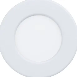 LED-Upotettava plafondi Eglo Fueva 5 Ø8,6cm 4000K valkoinen pyöreä