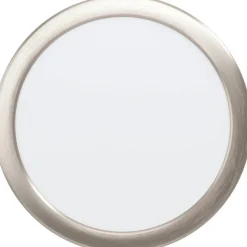 LED-Upotettava plafondi Eglo Fueva 5 4000K harjattu teräs pyöreä eri kokoja