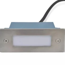 Led upotettu porrasvalaisin 12 kpl 44x11x56 mm