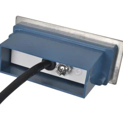 2 led upotettu porrasvalaisin 44 x 111 x 56mm