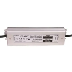LED-vakiojännitelähde FTLIGHT 100 W 24V IP65
