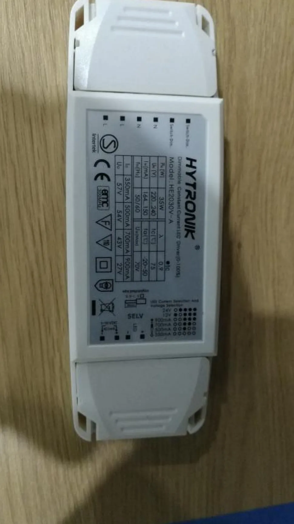 LED-vakiovirtalähde Multipro 35W IP20 himmennettävä