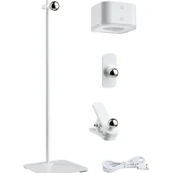LED-valaisin Paulmann Varia USB-ladattava kannettava 250lm/60lm 1.6/0.4W valkoinen