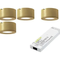 LED-valaisinsetti Limente LED-LETO, 5 kpl, 4000K, RST-look