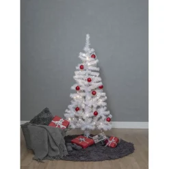 LED-valaistu joulukuusi Star Trading Alvik, 150cm, valkoinen
