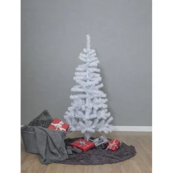 LED-valaistu joulukuusi Star Trading Alvik, 150cm, valkoinen