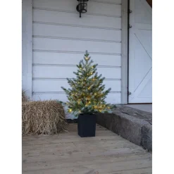 LED-valaistu joulukuusi Star Trading Greyland, 95cm, vihreä