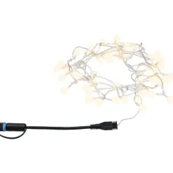 LED-valoketju Paulmann Plug & Shine Fairy lights, 5m, IP44, 3000K, musta