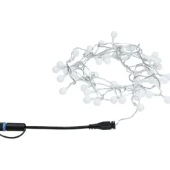 LED-valoketju Paulmann Plug & Shine Fairy lights, 5m, IP44, 3000K, musta