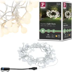 LED-valoketju Paulmann Plug & Shine Fairy lights, 7.5m, IP44, 3000K, musta