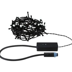 LED-valoketju Paulmann Plug & Shine Yuna, RGB, 7.4m, IP44, 3W, musta