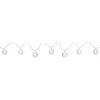 LED-valoketju Paulmann Fairy lights, IP44, 3.6m, 3000K, paristokäyttöinen, valkoinen
