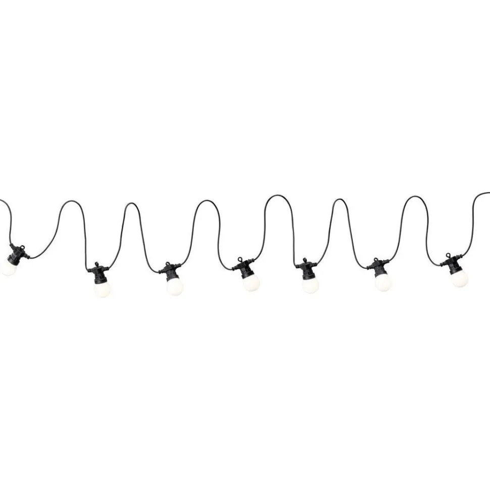 LED-valoketju Paulmann Plug & Shine Fairy lights, IP44, 3000K, valkoinen
