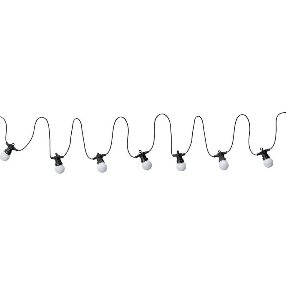 LED-valoketju Paulmann Plug & Shine Fairy lights, IP44, 3000K, valkoinen