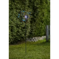 LED-valokoriste Star Trading Firework 360x1100x360 mm musta/RGB