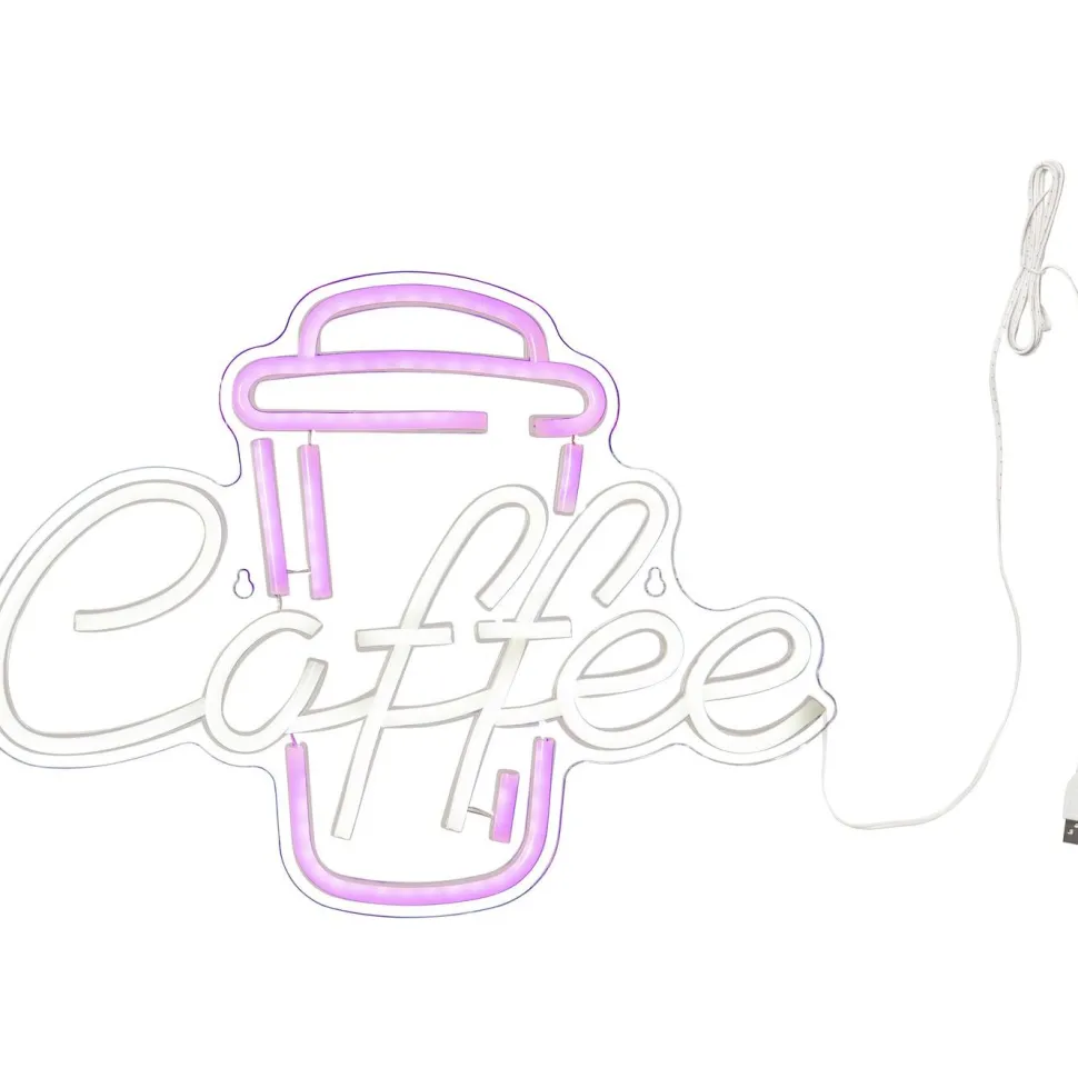 LED-valokoriste Star Trading Plexy Coffee