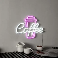 LED-valokoriste Star Trading Plexy Coffee