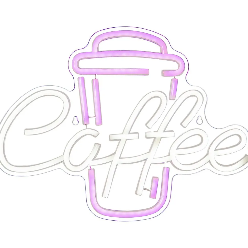 LED-valokoriste Star Trading Plexy Coffee