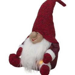LED-valokoriste Star Trading Joylight tonttu, 34cm, punainen