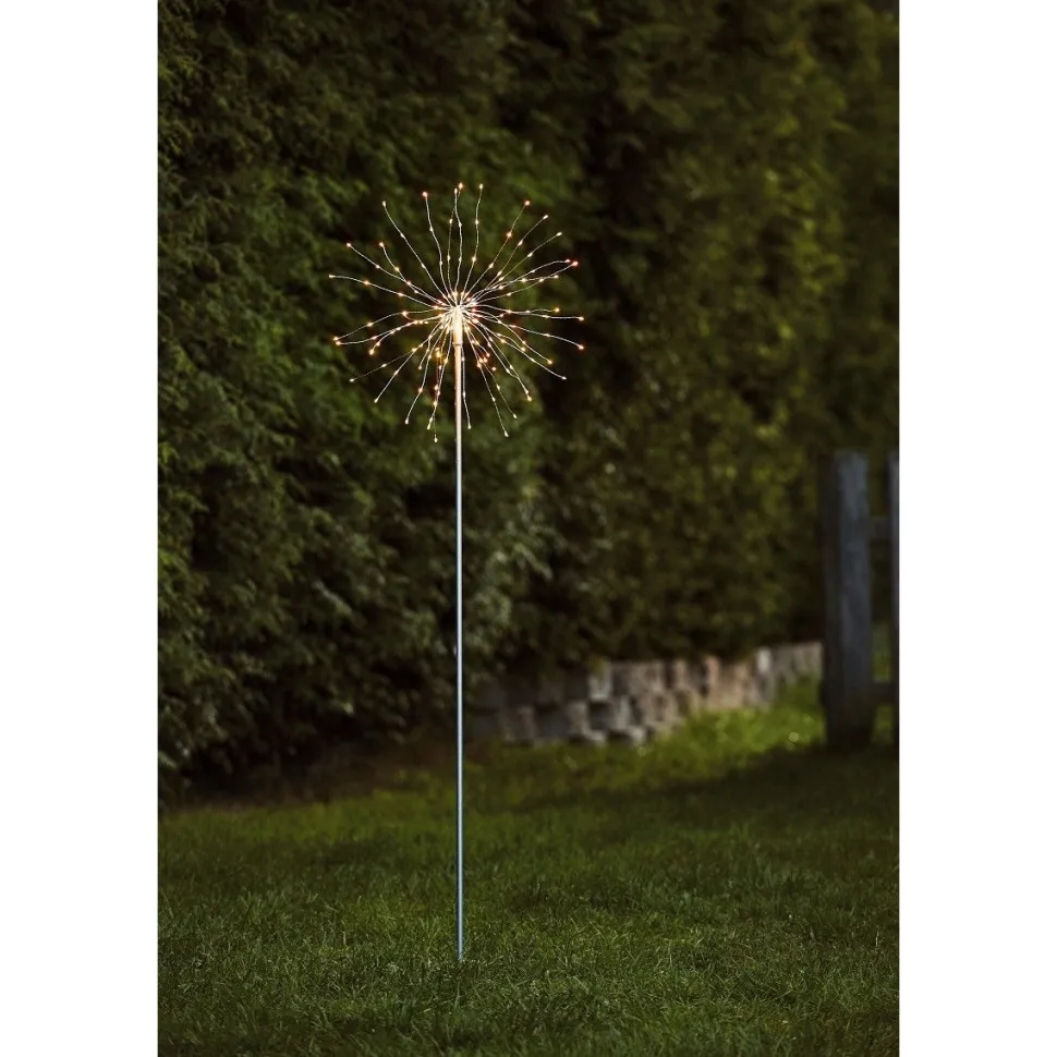 LED-valokoriste Star Trading Firework 360x1100x360 mm hopea/daylight