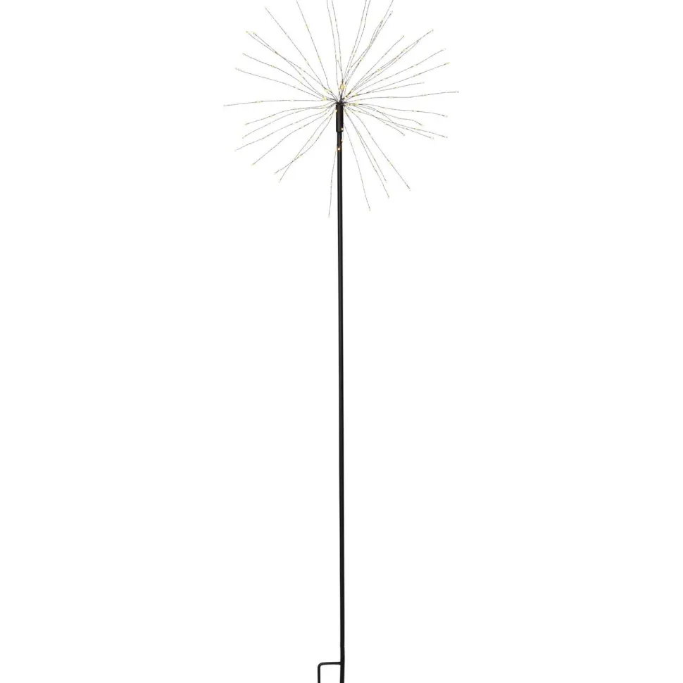 LED-valokoriste Star Trading Firework Outdoor, 110cm, musta