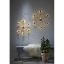 LED-valokoriste Star Trading Siluett Flower Snowflake 50 cm