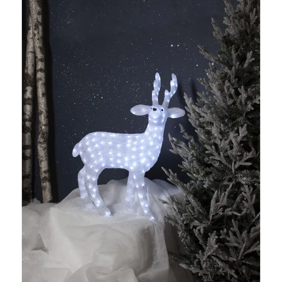 LED-valokoriste Star Trading Crystalo kauris 97cm