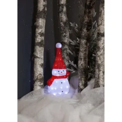 LED-valokoriste Star Trading Crystalo lumiukko 59cm