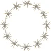 LED-valokoriste Star Trading Siluett Flower Ring 50 cm
