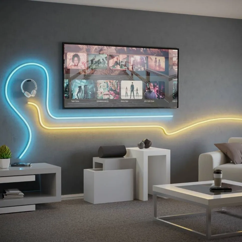 LED-valonauha Eglo connect.z stripe LED RGB CCT 3m