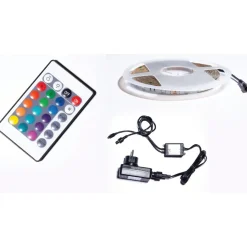 LED-valonauha Heat RGB 4,8W IP44/IP65 5m + kaukosäädin