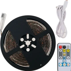 LED-valonauha Led Energie, USB, CCT, 5m, kaukosäädin